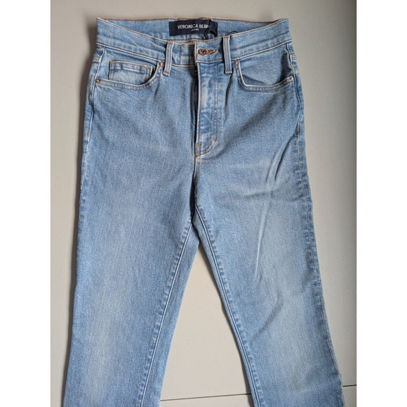 NWD Veronica Beard Alenah Slim Straight Jeans Size 26 Wanderer Dust #3D455 - Picture 7 of 12